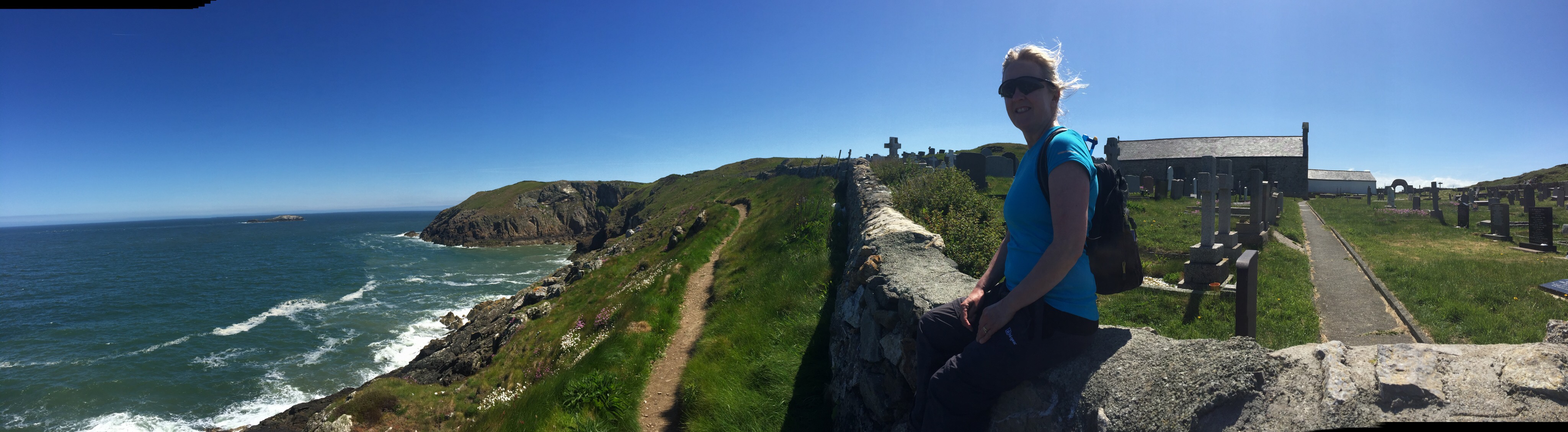 Cemaes bay, Anglesey Coastal path