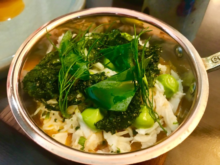 Paul Ainsworth at No6 In Padstow, Red Mullet, Jack Crab